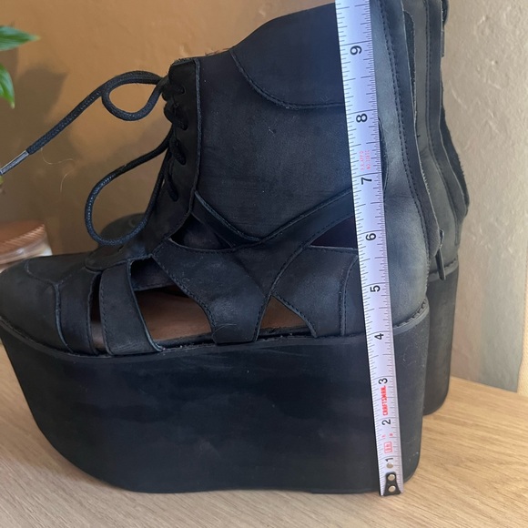 Jeffrey Campbell Stein Extreme High-Top Flatform-Sneaker - Picture 8 of 8